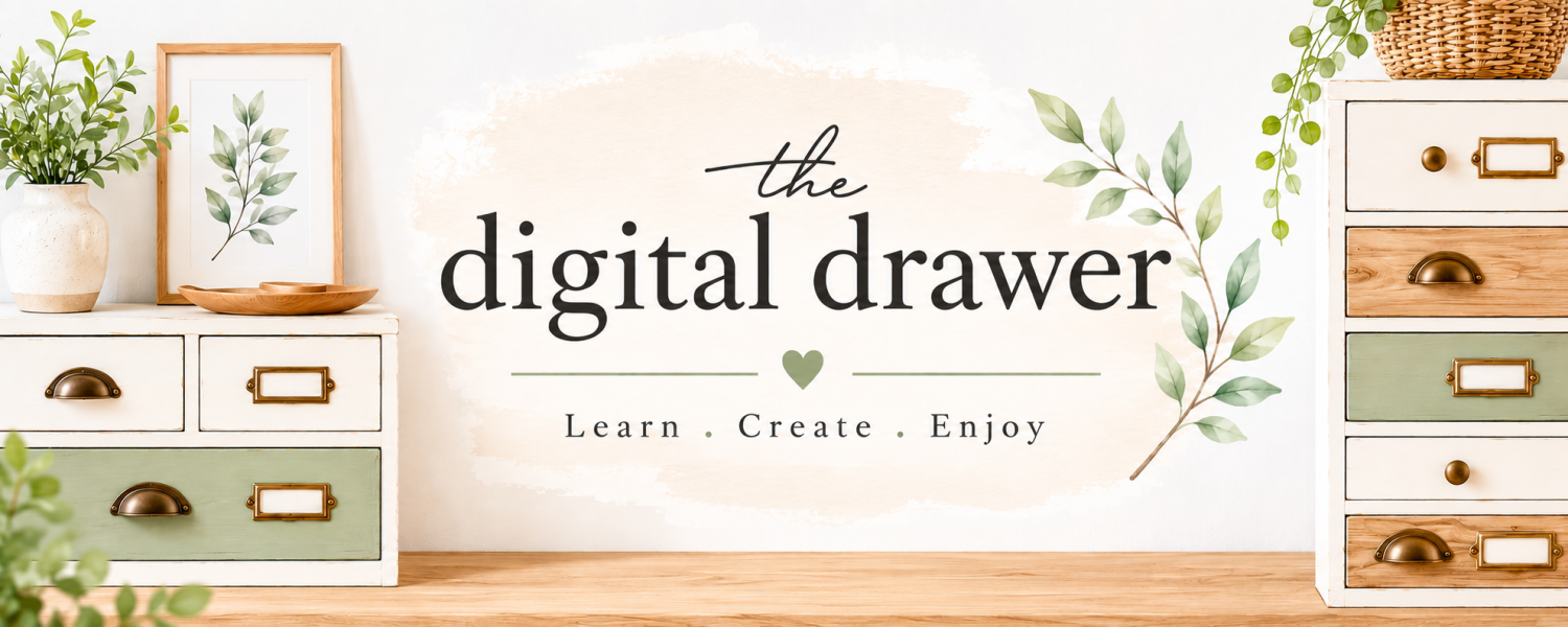 The Digital Drawer Banner