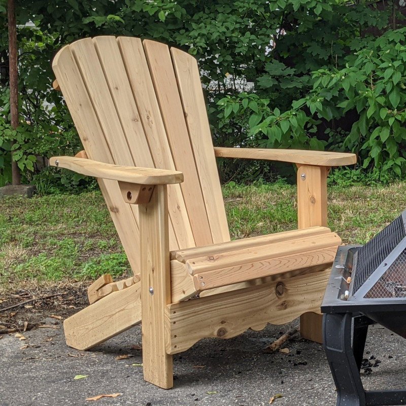 Wooden Classic Adirondack Kit Chair