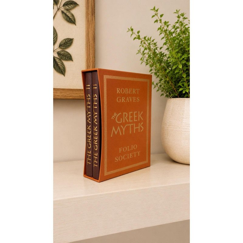 Folio Society The Greek Myths Robert Graves 2 Volume Set 1996 Slipcase Like New