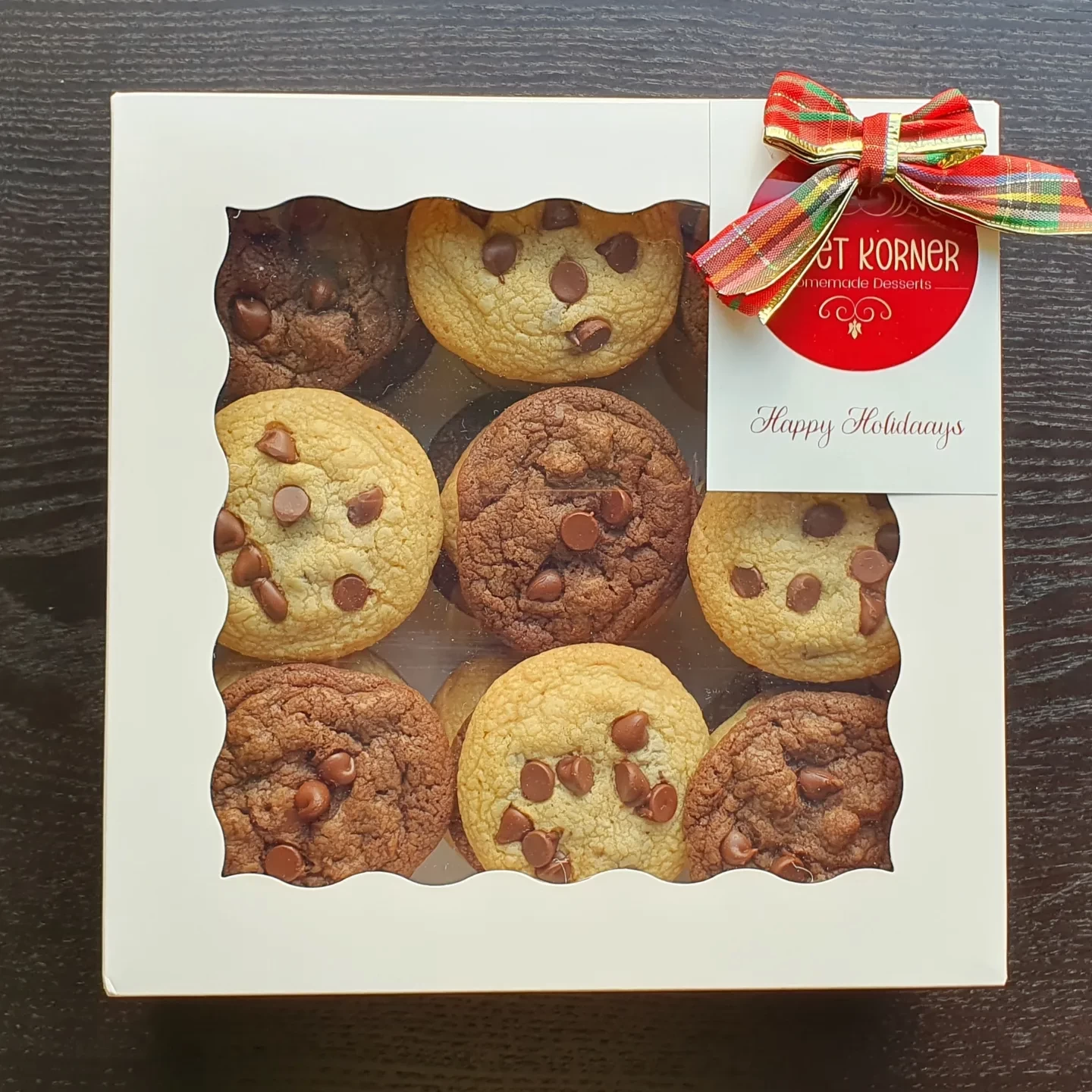 Two-Flavor Cookie Box