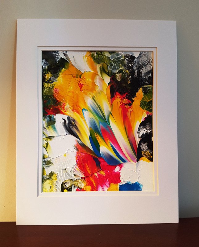 Celebration in Abstract Original Acrylic Painting