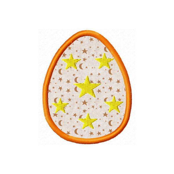 SIM058 Applique Easter Eggs DST Machine Embroidery Designs