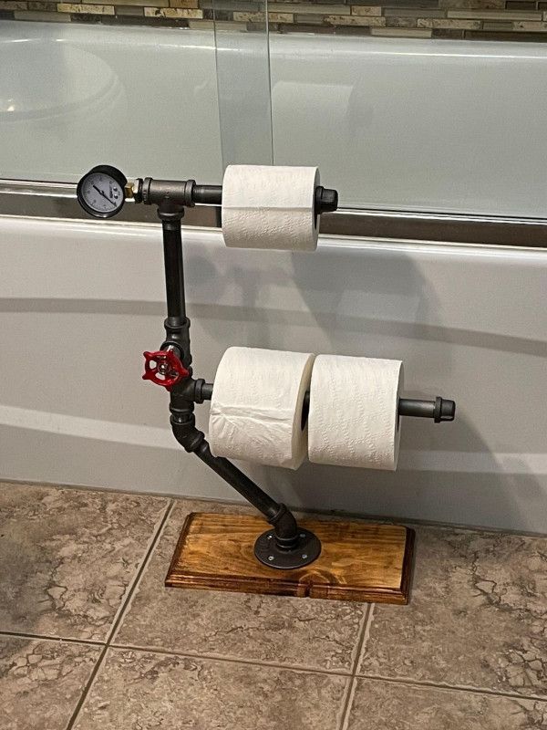 2 roll pipe Toilet paper stand – toilet paper holder – toilet paper stand