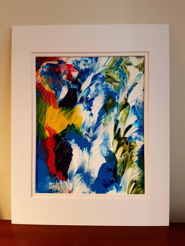 Spirit Women in the Sky Abstract Original Painting