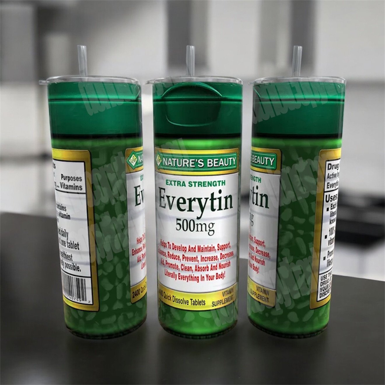 Funny vitamins fake pills 20oz Tumbler