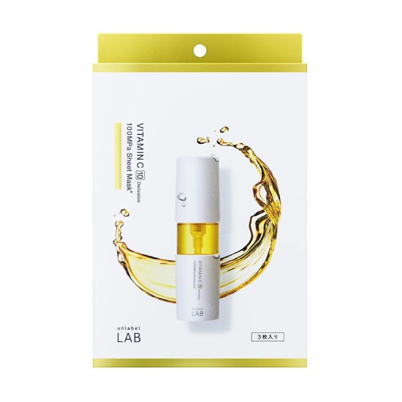 PRE-ORDER unlabel LAB VC Sheet Mask 3 sheets