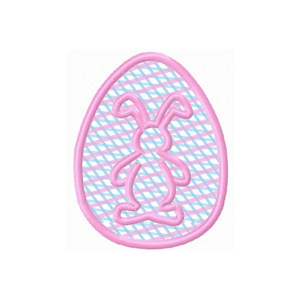 SIM058 Applique Easter Eggs PES Machine Embroidery Designs