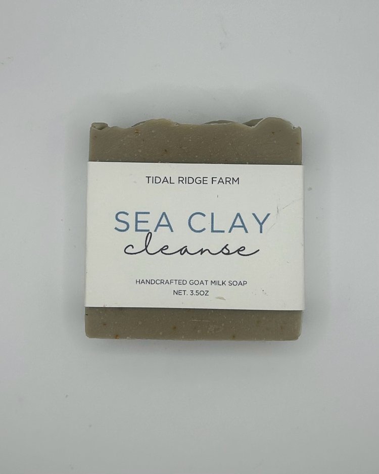 Handcrafted Goat Milk Soap - Sea Clay Cleanse