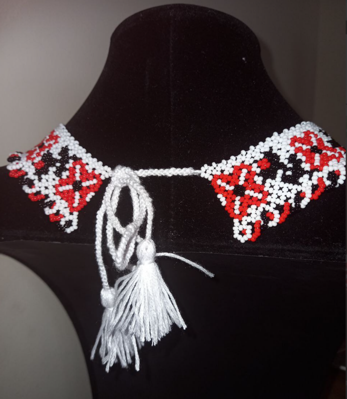 ✨ Handmade Sylianka Necklace – Donetsk Region Design ✨
