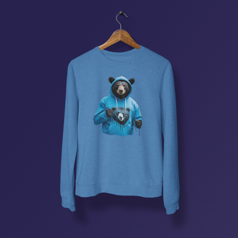 Cool Bear Graphic Sweatshirt