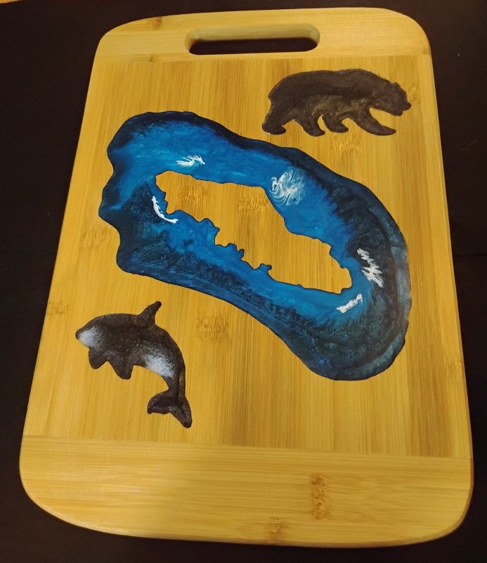 Serving Tray - West Coast Themed