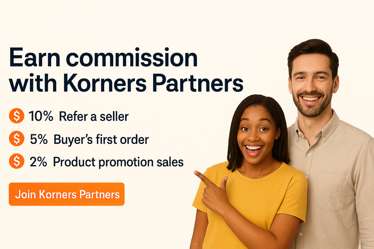 Korners Marketplace promo
