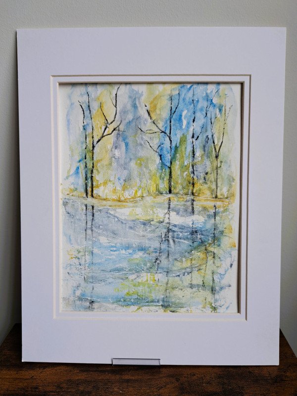Serenity Reflected Watercolor