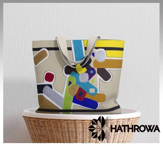 Large Tote Design Linear Correspondence