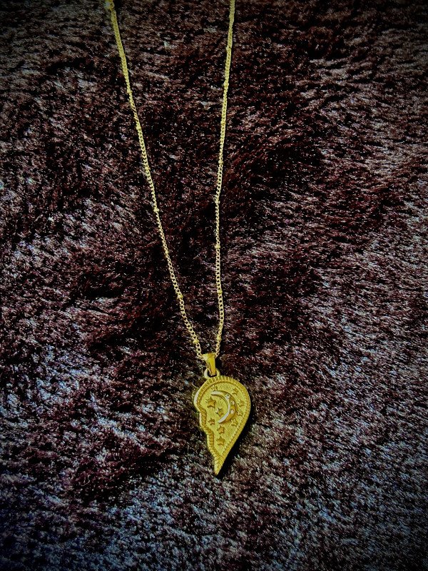 Moon Heart Necklace