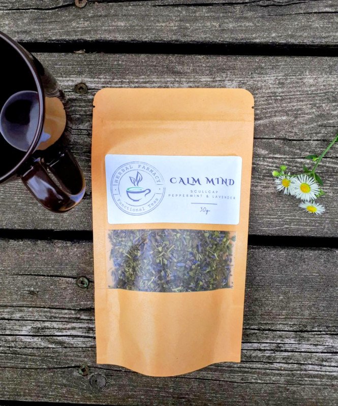 Calm Mind Herbal Tea Blend 30g
