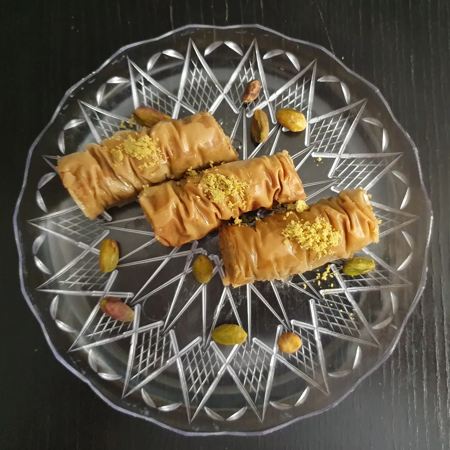 Baklava with mixed nuts