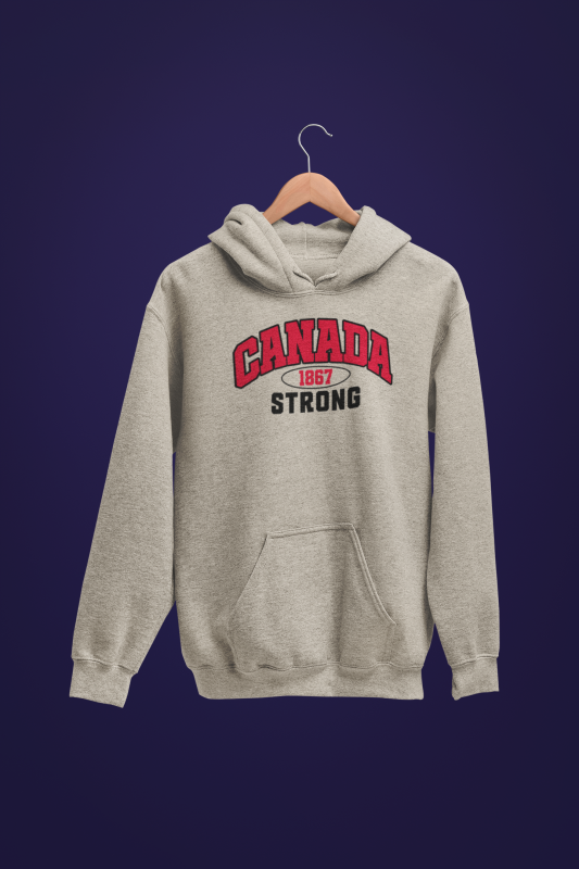 Canada 1867 Strong Hoodie