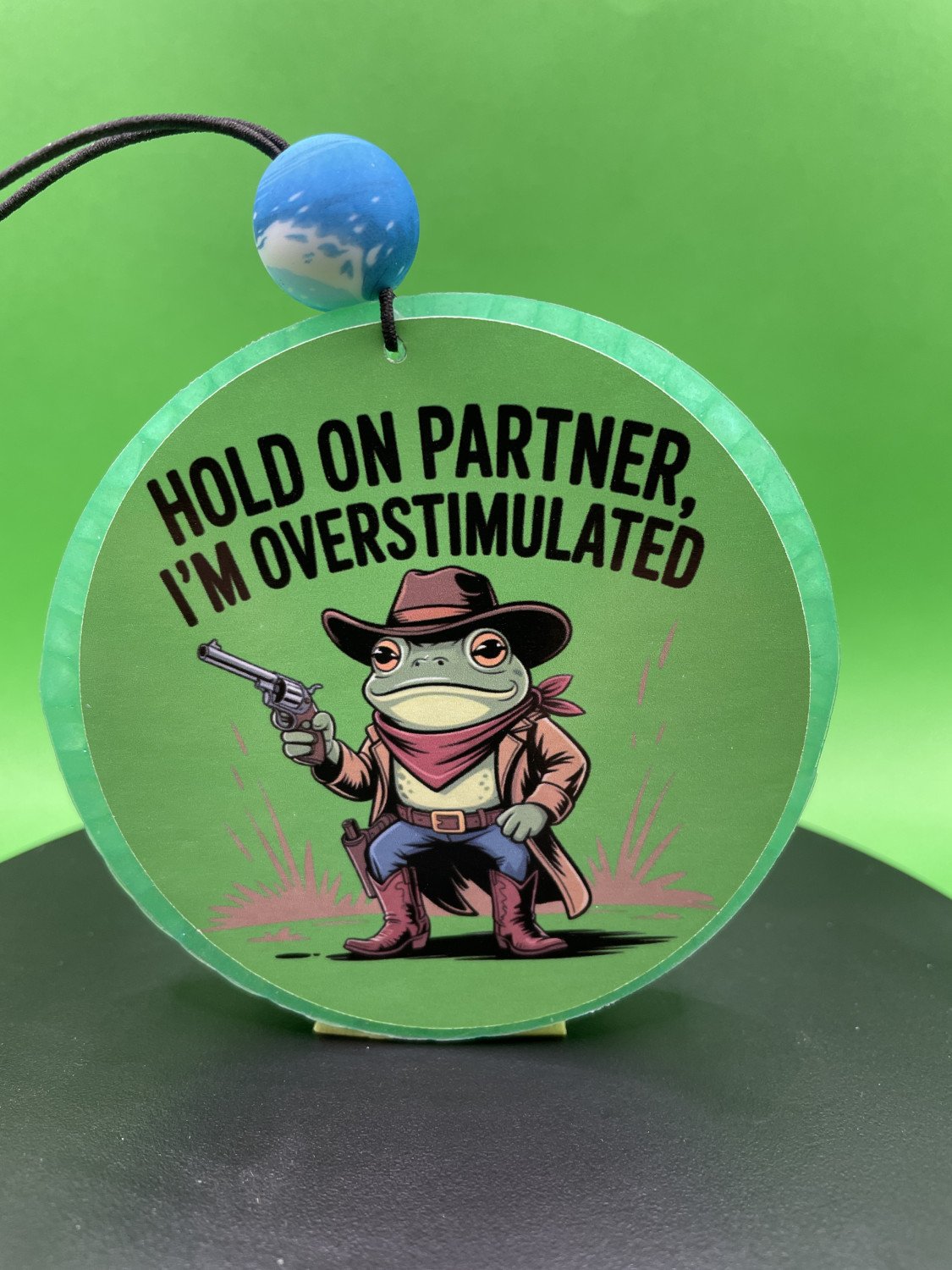 Frog Cowboy "Hold On Partner"