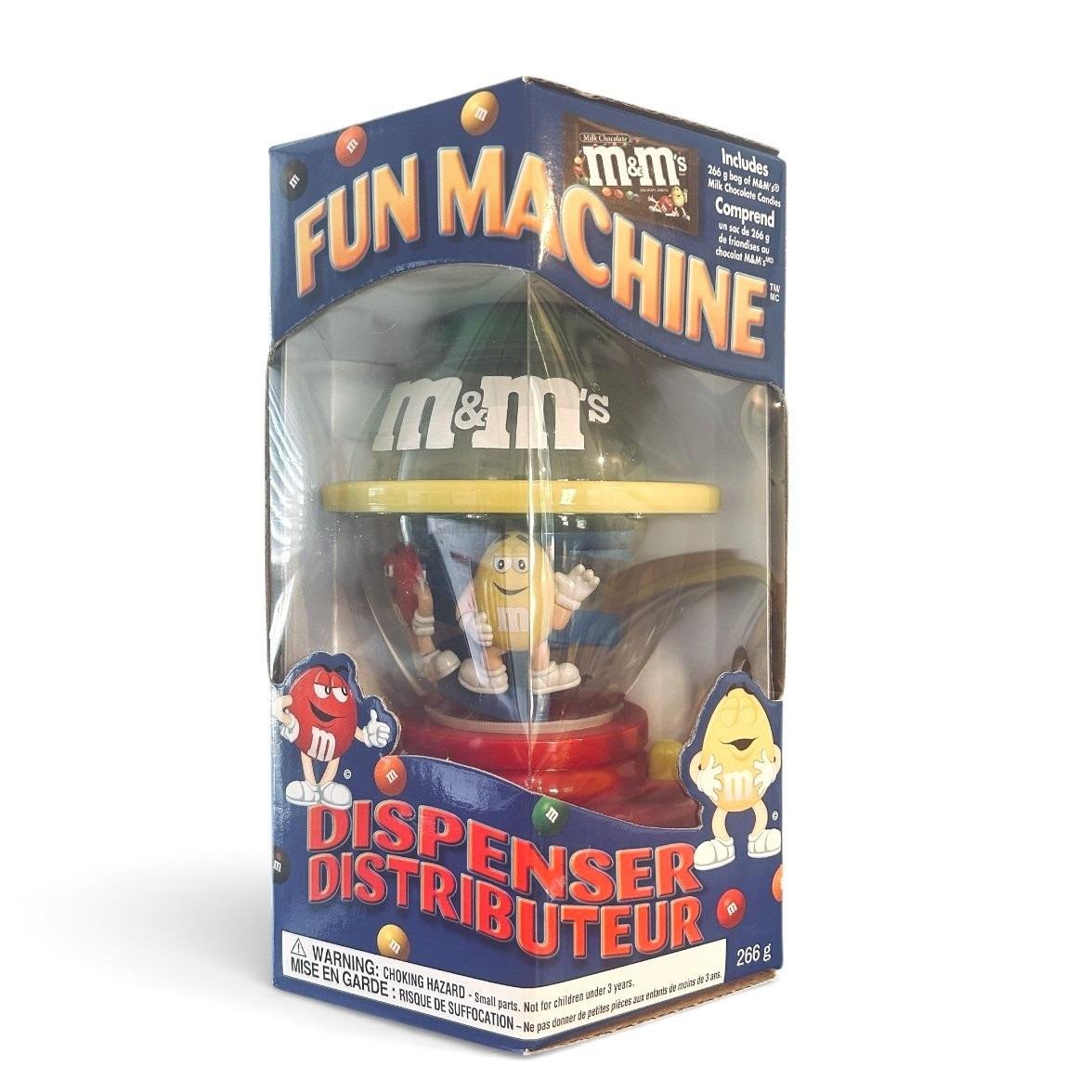 Vintage M&M’s Fun Machine Candy Dispenser | New in Box Mars Candy Collectible
