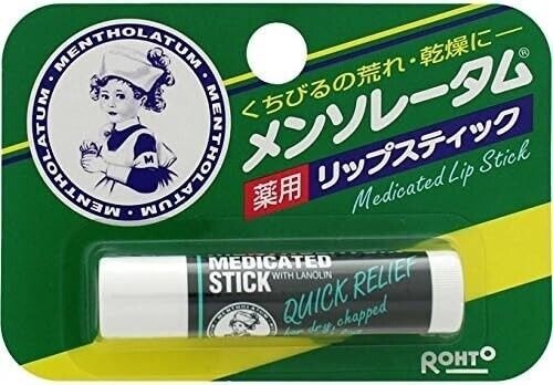 Rohto Mentholatum Medicated Lip Stick 4.5g JP