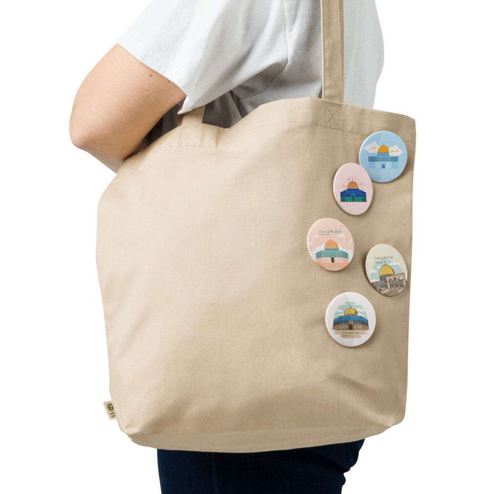 Al Quds Palestine Set of Pin Buttons