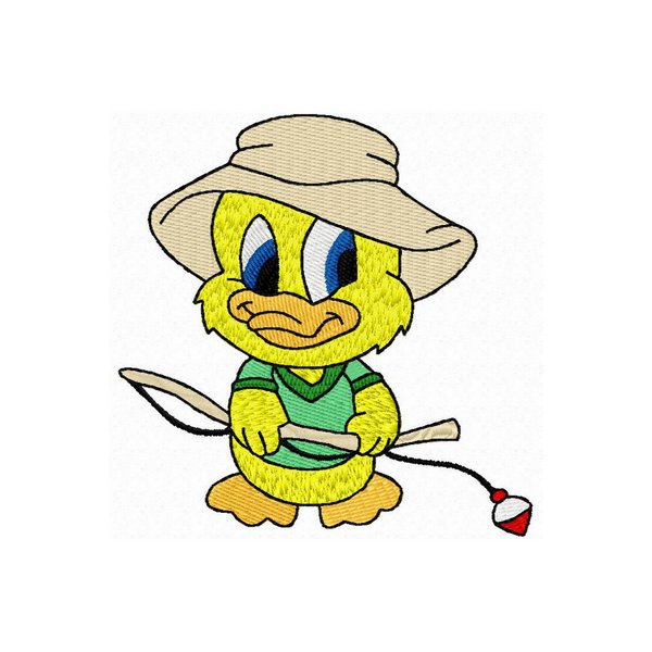 SIM002 The Duck Family DST Machine Embroidery Designs