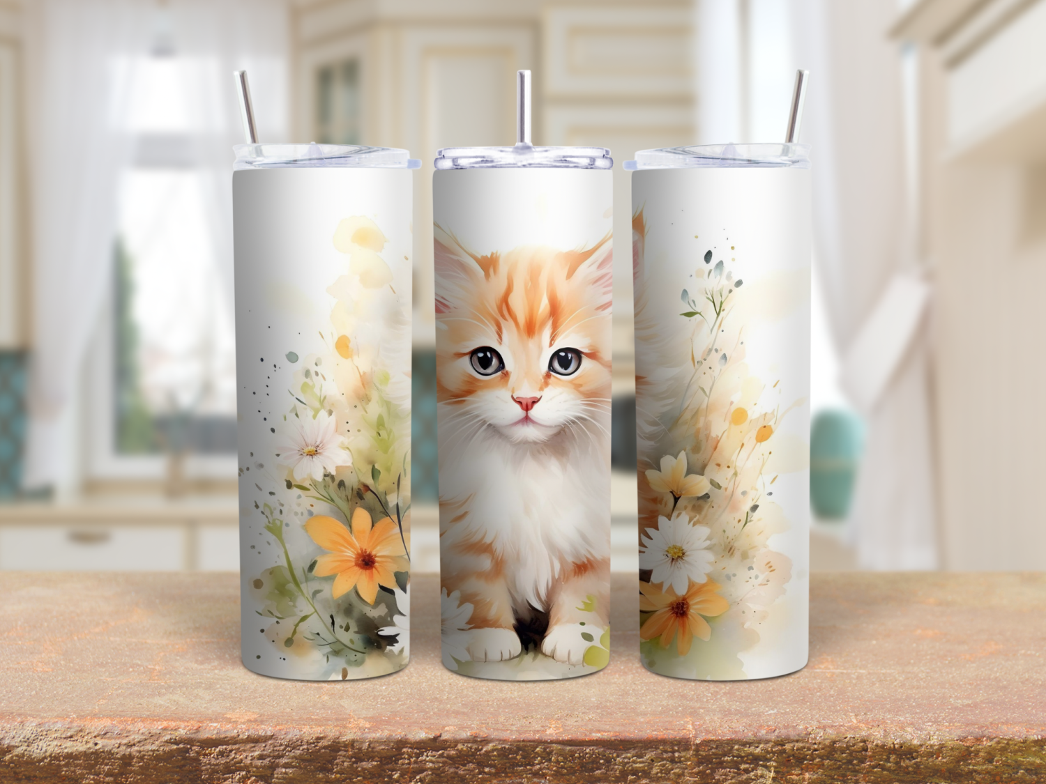 Orange Cat 20oz Tumbler