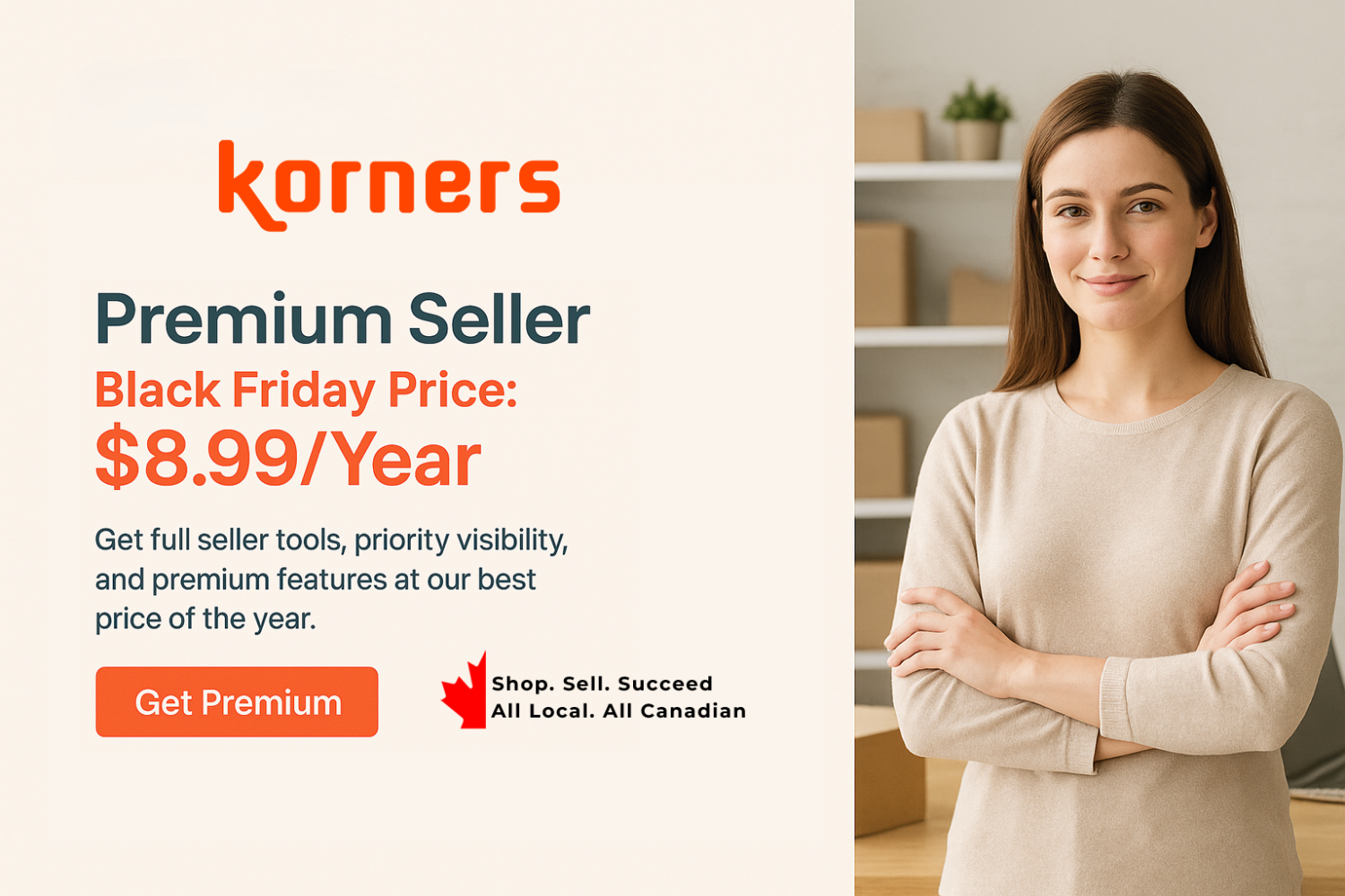 Korners Marketplace promo