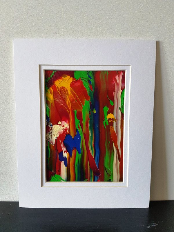 Abstract Sunshine View Original Acrylic Abstract Painting