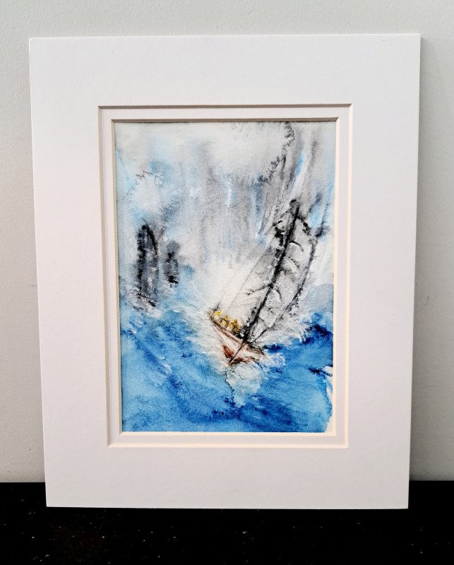 Windward Original  Watercolor Painting