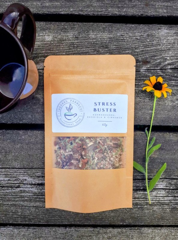 Stress Buster Herbal Tea Blend 60g
