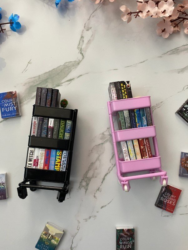 mini bookcart