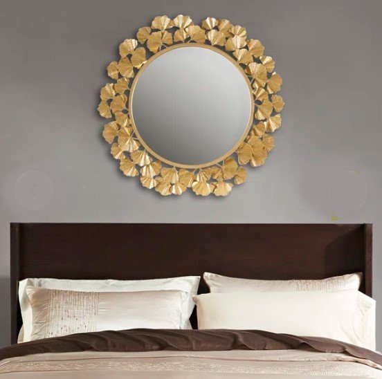 Golden Wall Decorative Mirror