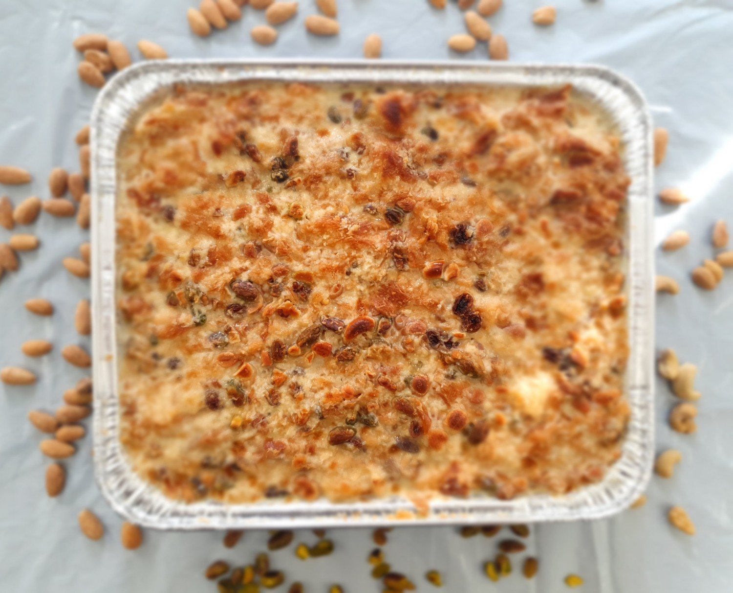 Om Ali with mixed nuts