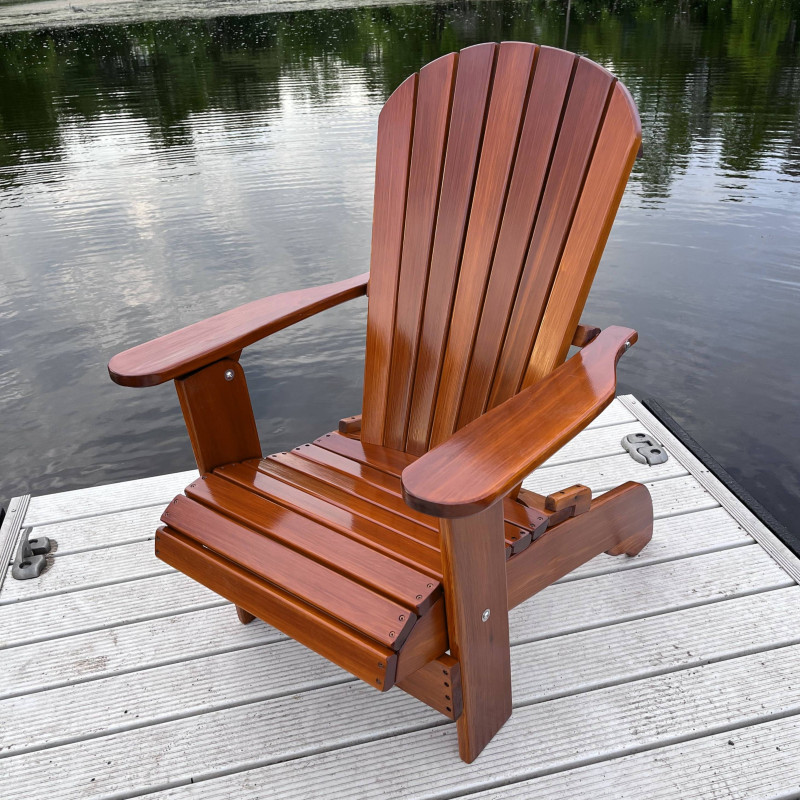 Wooden Royal Upright Adirondack Chair
