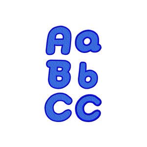 SIM053 Applique Alphabet VP3 Machine Embroidery Designs