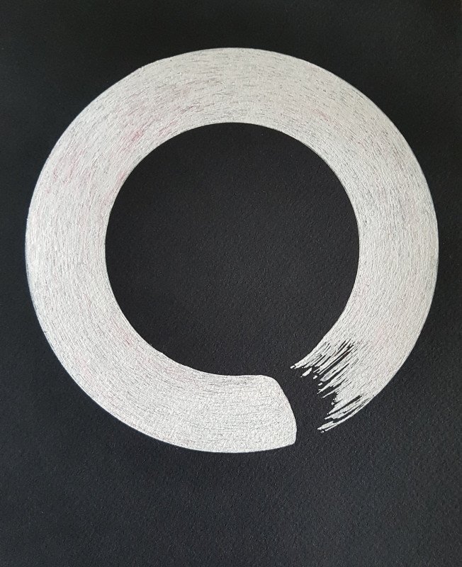 Enso Original Pen Drawing