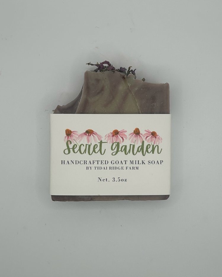 Handcrafted Goat Milk Soap - Secret Garden