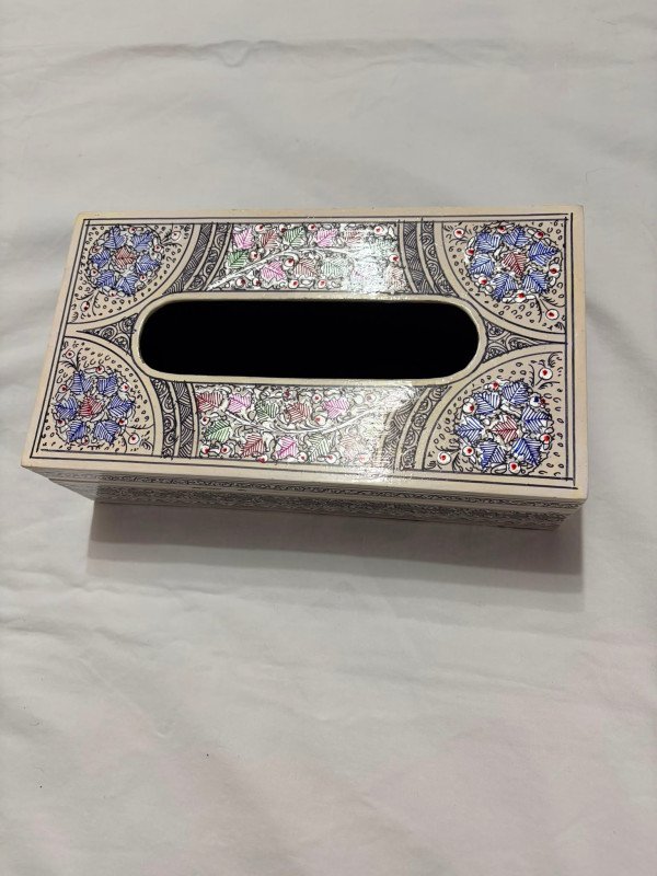 Kashmiri Paper Mache Tissue Box