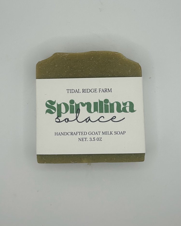 Handcrafted Goat Milk Soap - Spirulina Solace