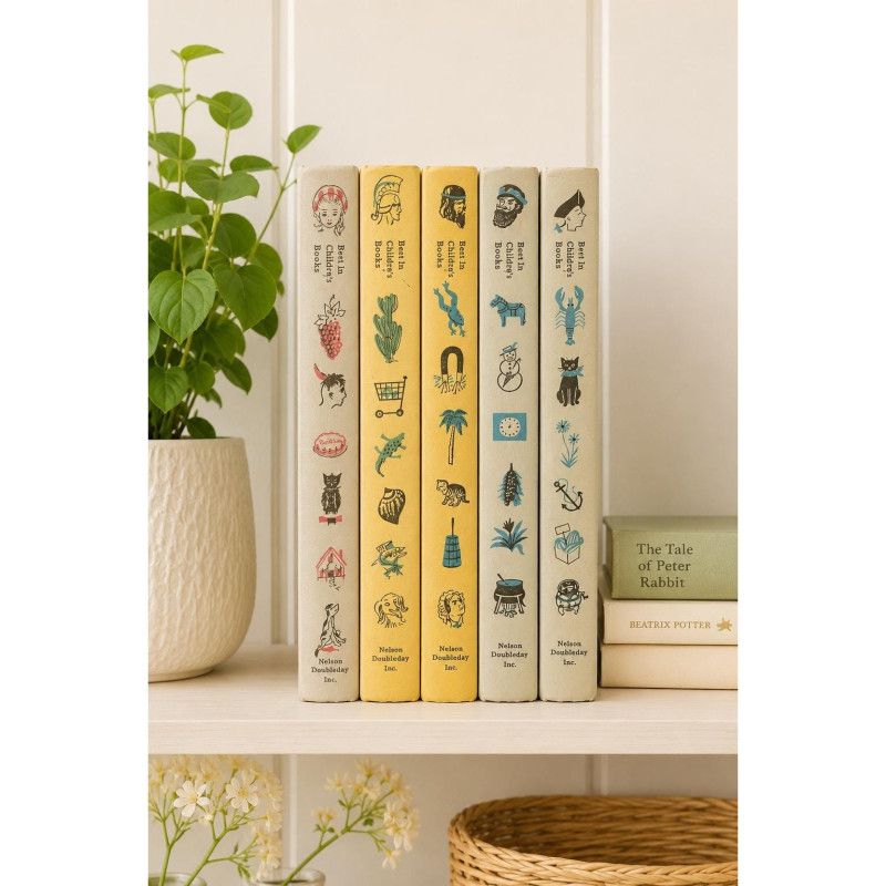 Vintage Best in Childrens Books Hardcover Anthology Lot of 5 50s-60s Classics