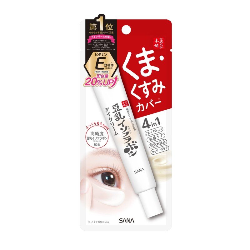 Sana Nameraka Honpo Wrinkle Eye Cream Soy Milk 20g