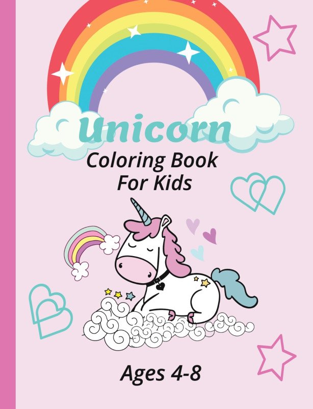 Unicorn Coloring Book for Kids | Digital Download