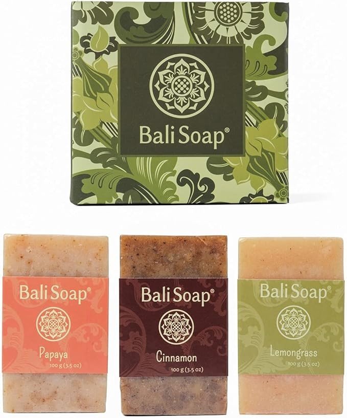 Bali Soap - Natural Soap Bar Gift Set