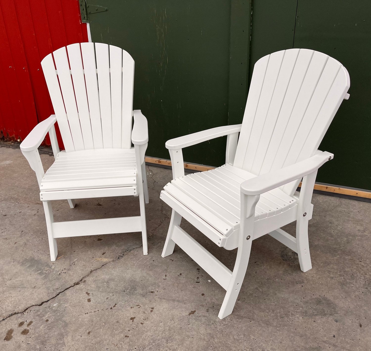 Poly-Luxe Recycled Plastic Veranda Adirondack Chair (Non-Folding)