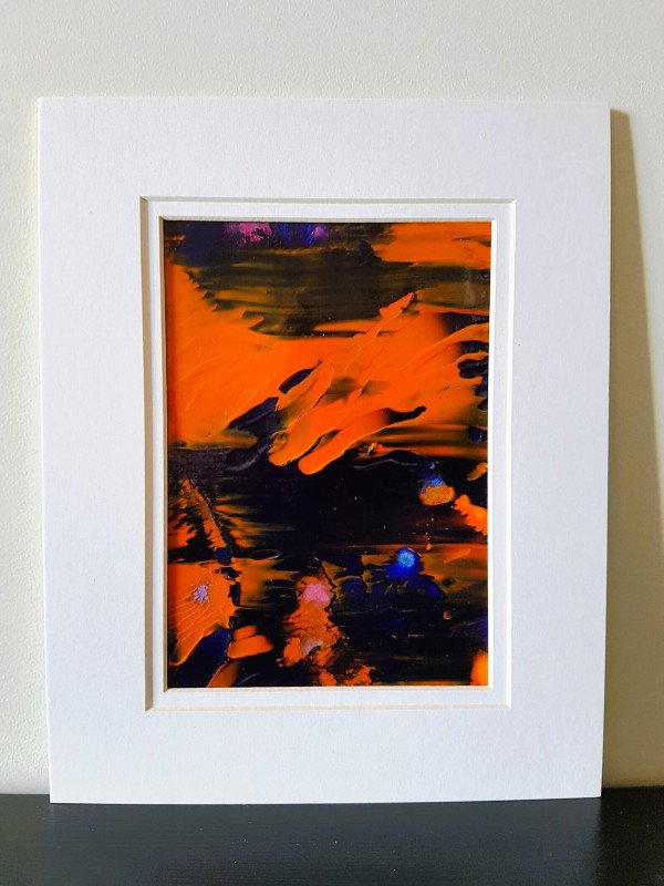 2 Piece Set Wonder Landscape Abstract Acrylic Paintings
