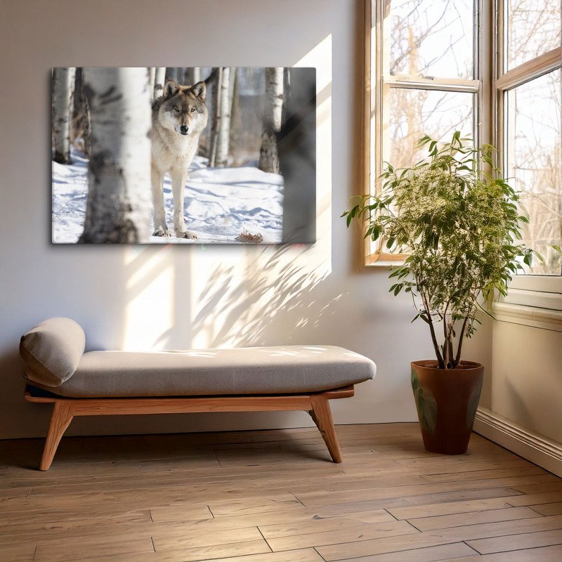 Wolf in the Trees | Canvas Print