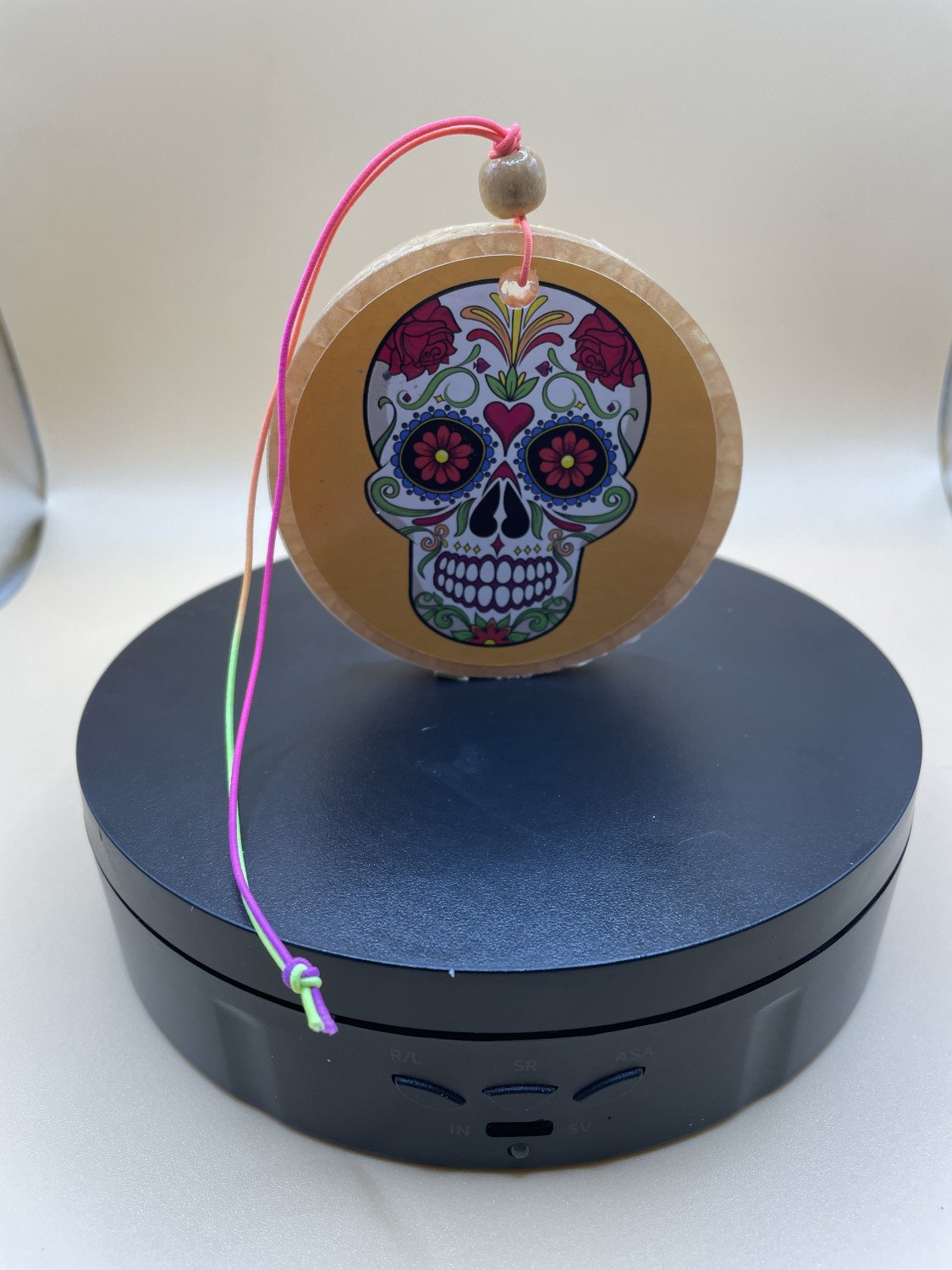 Sugar skull car freshie