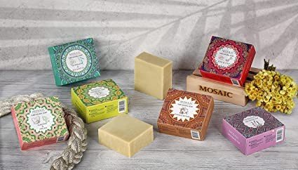 Mosaic All Natural Soaps w/ Organic Ingredients, Shampoo Bar Soap